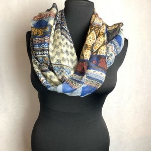 Gold Coast multi pattern lightweight Fashion Scarf